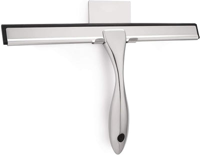 Limpiavidrios acero inox para ducha baño ventana auto