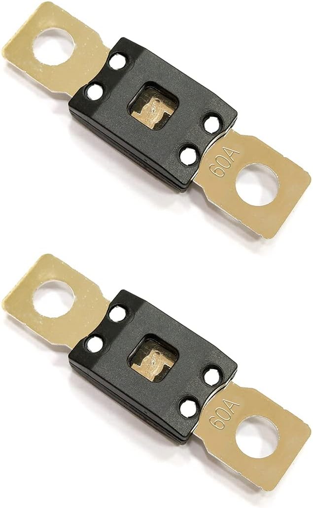 2 Pzas Fusible M8 60A 32V Automotriz Retardo