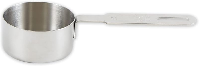 Herramientas medición cocina acero inox 0.33 tazas