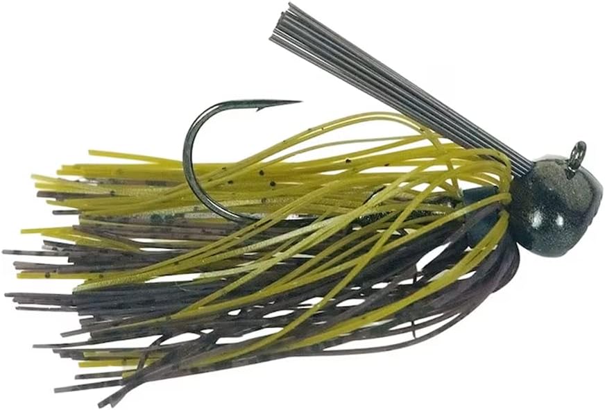 Plantilla fútbol 1/2oz cabeza plana silicona fibra cebo