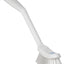 Cepillo platos estrecho antideslizante 11pulg blanco