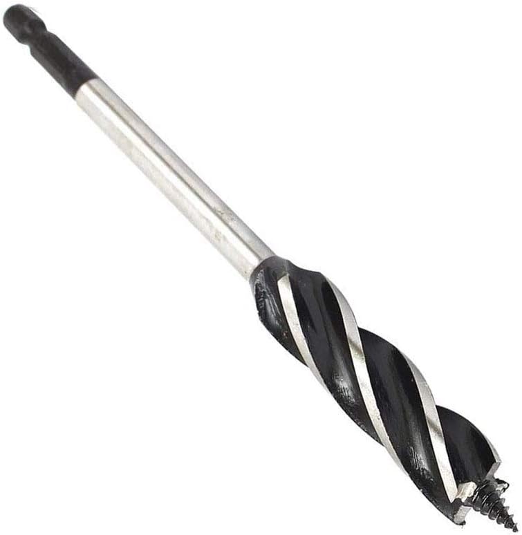 Broca estriada cuádruple madera 1/4pulg 6.614pulg diámetro