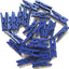 100 Pzas Mini Clips Madera Colores para Ropa y Manualidades Azul