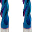 2 Pzas Brocas CNC Espiral 1/2pulg 4pulg 3 Flautas