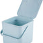 Contenedor compost cocina 3.5L interior fácil limpiar azul