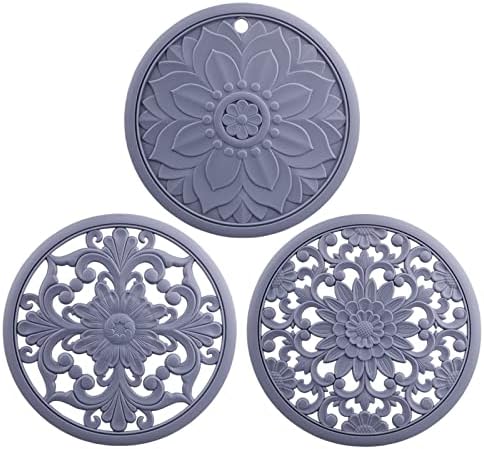 Almohadillas silicona para platos y ollas calientes
