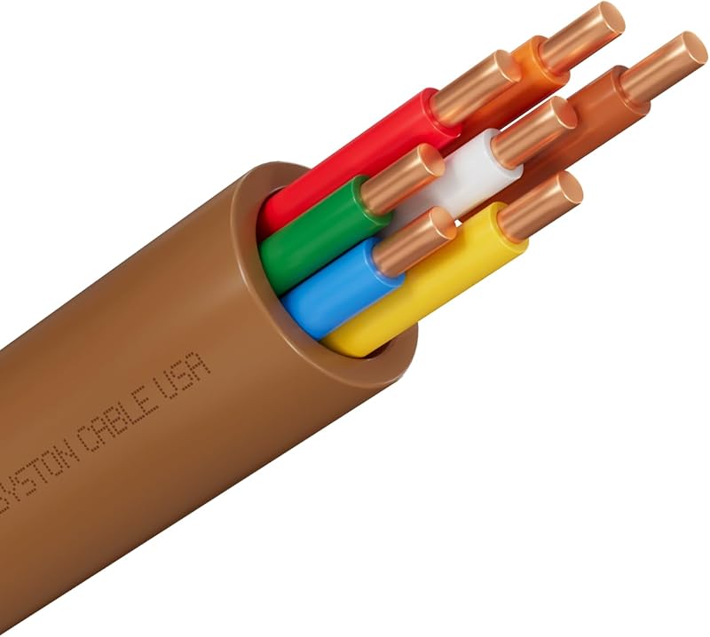Cable termostato CL3R/FT4/CMR cobre sólido resistente UV