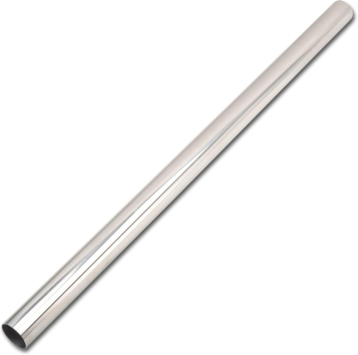 Tubo escape recto 3" 48" acero inox T304 universal