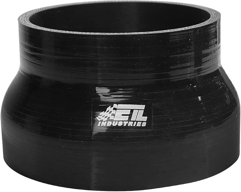 Reductor silicona manguera 3.25-3.5" tubo intercooler negro