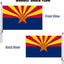 Bandera Arizona 3x5" doble cara poliéster resistente