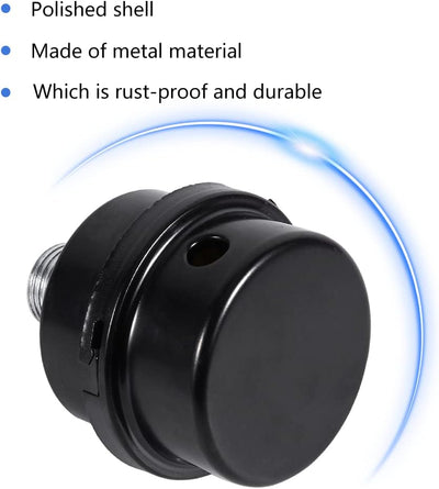 Filtro admisión compresor aire metal G1/2 silenciador generadores