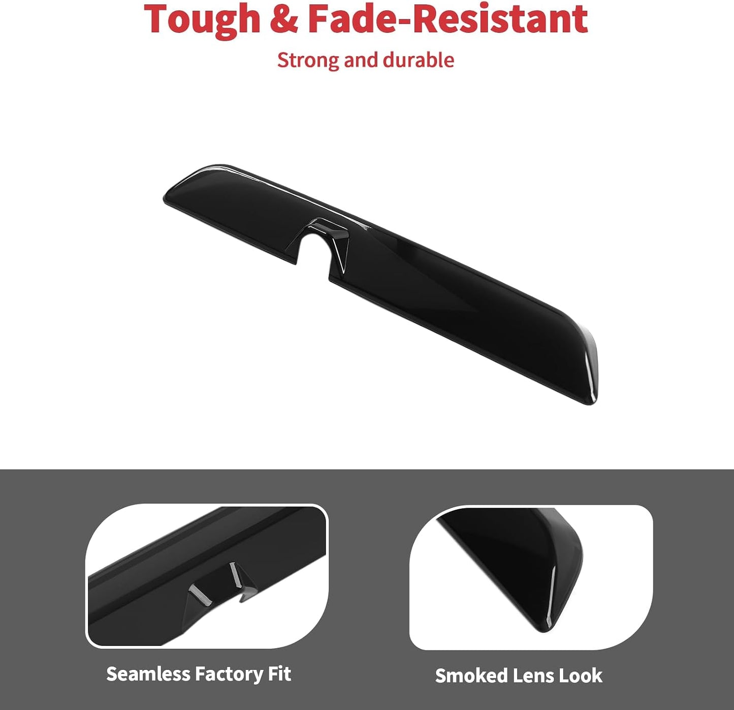 Cubierta luz freno Ford F150 Raptor 21-25 Negro Fumado
