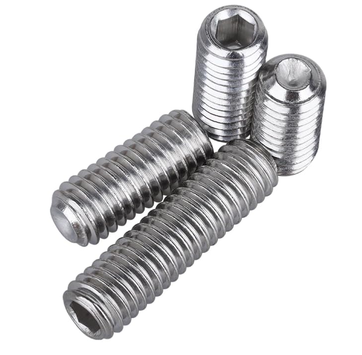 Set tuercas hexagonales M6 acero inox 304 sin cabeza