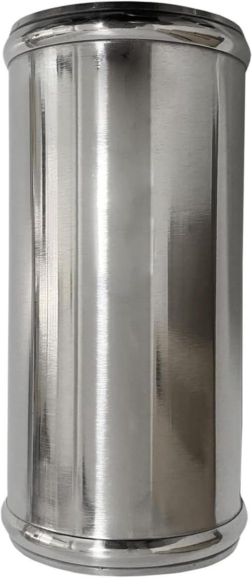 Tubo intercooler aluminio 89mm 6" adaptador universal