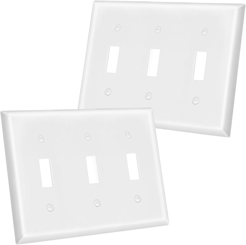 2 Pzas Cubiertas Interruptor Luz Palanca 4.57x6.38pulg