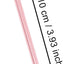 500 Lazo Kraft 4pulg Reutilizable para Pan Tarta Dulces Rosa