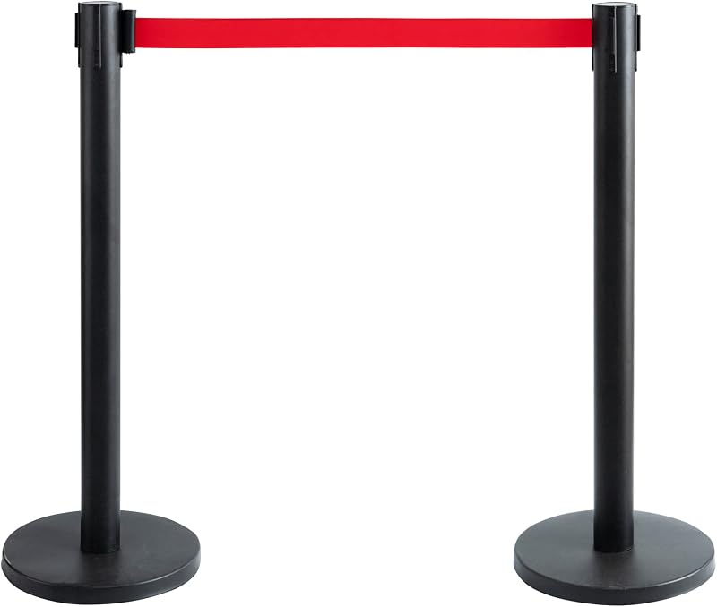 Barreras cuerda acero negro 6.5pulg divisores interiores
