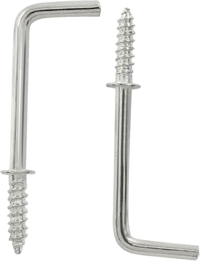Ganchos L 1.25" plata 50uds para colgar