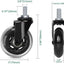 Ruedas giratorias 3pulg para silla oficina
