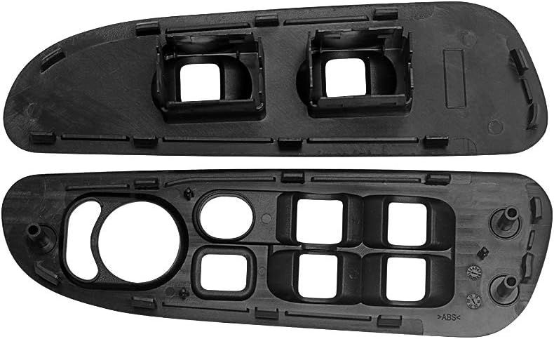 Bisel negro panel interruptor ventana Dodge Ram 10