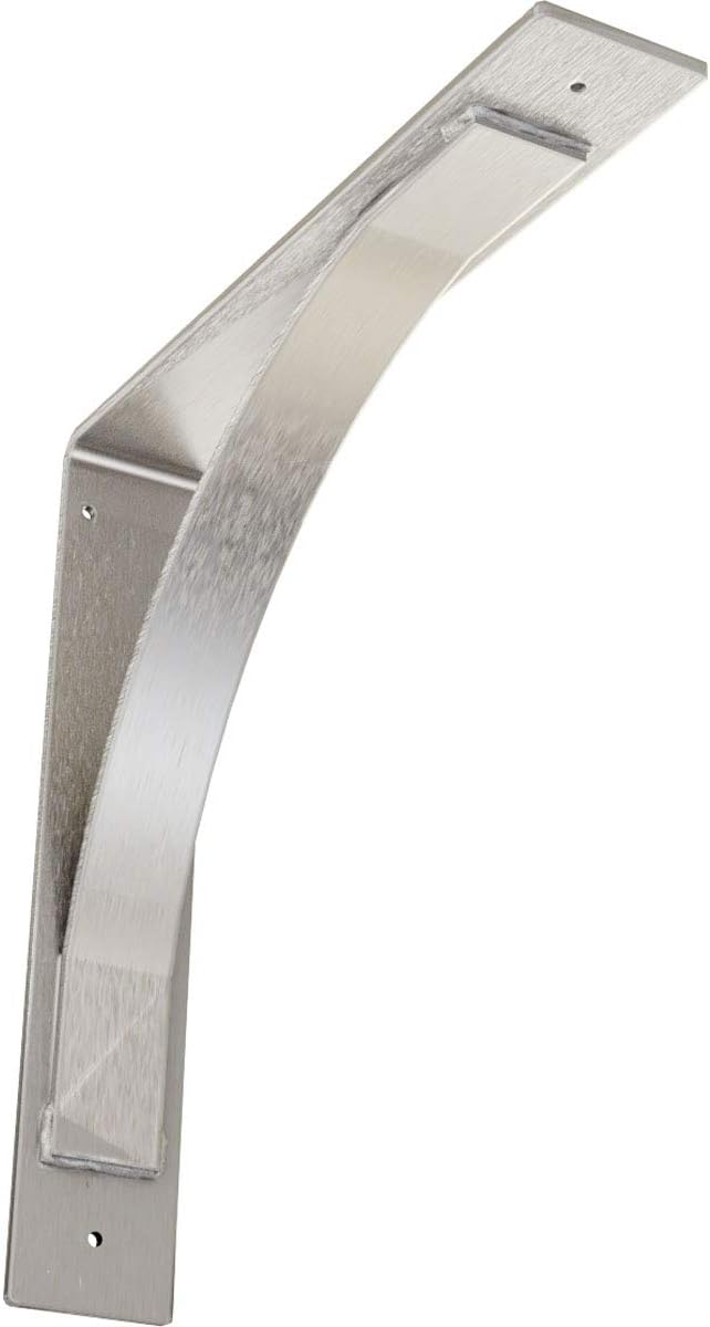Soporte acero latón envejecido