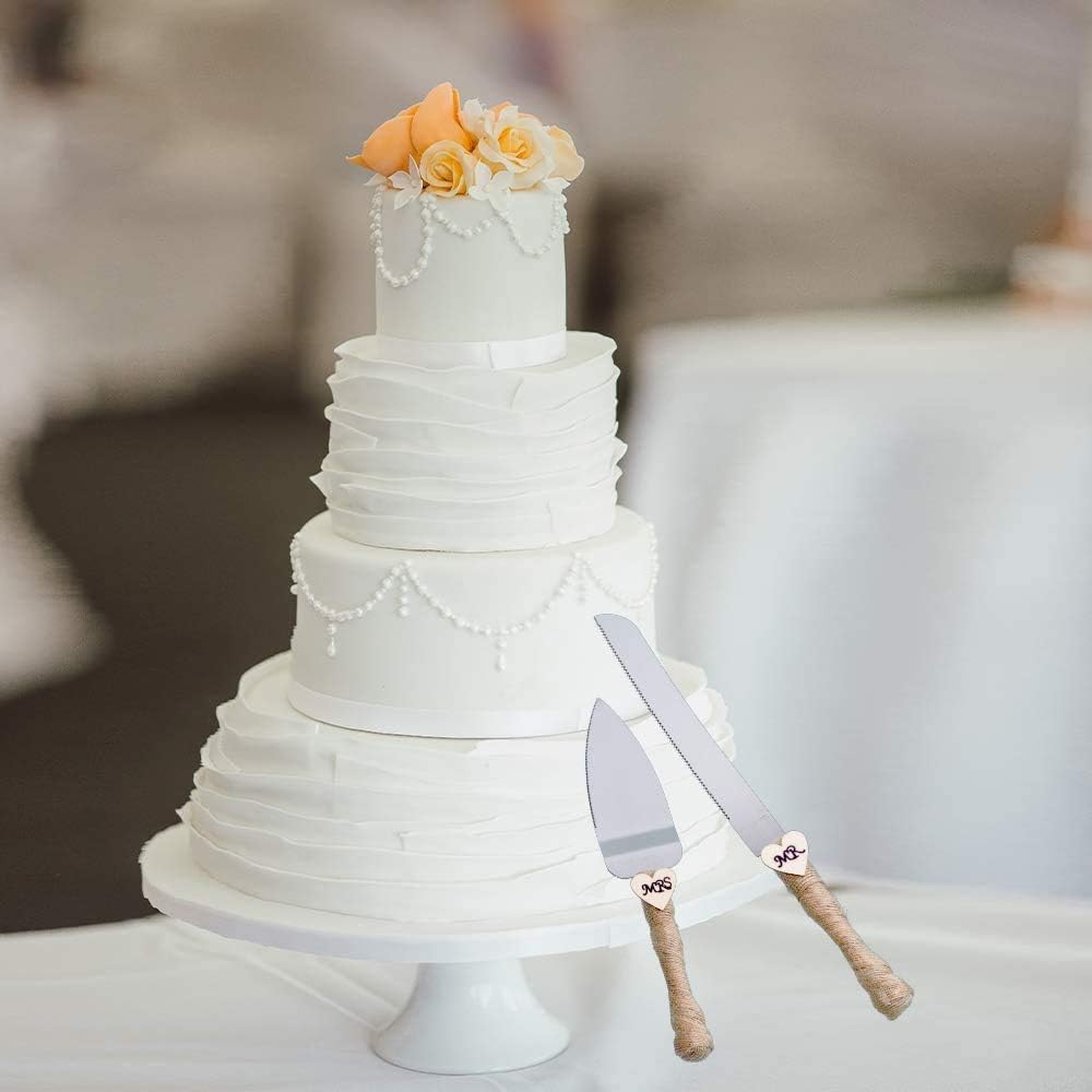 Set cuchillos servidores tartas boda pizza