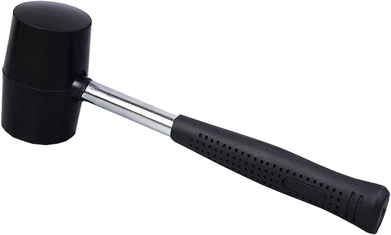 Martillo goma 8oz para pisos estacas carpintería campamento