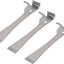 3 Pzas J-Hook Acero Inox Apicultura Multifunción