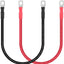 Cables batería inversor corriente con lengüetas 5/16pulg cobre OFC 6AWG