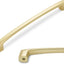 10 Tiradores Latón Cepillado 7.5" para Cajones Cocina