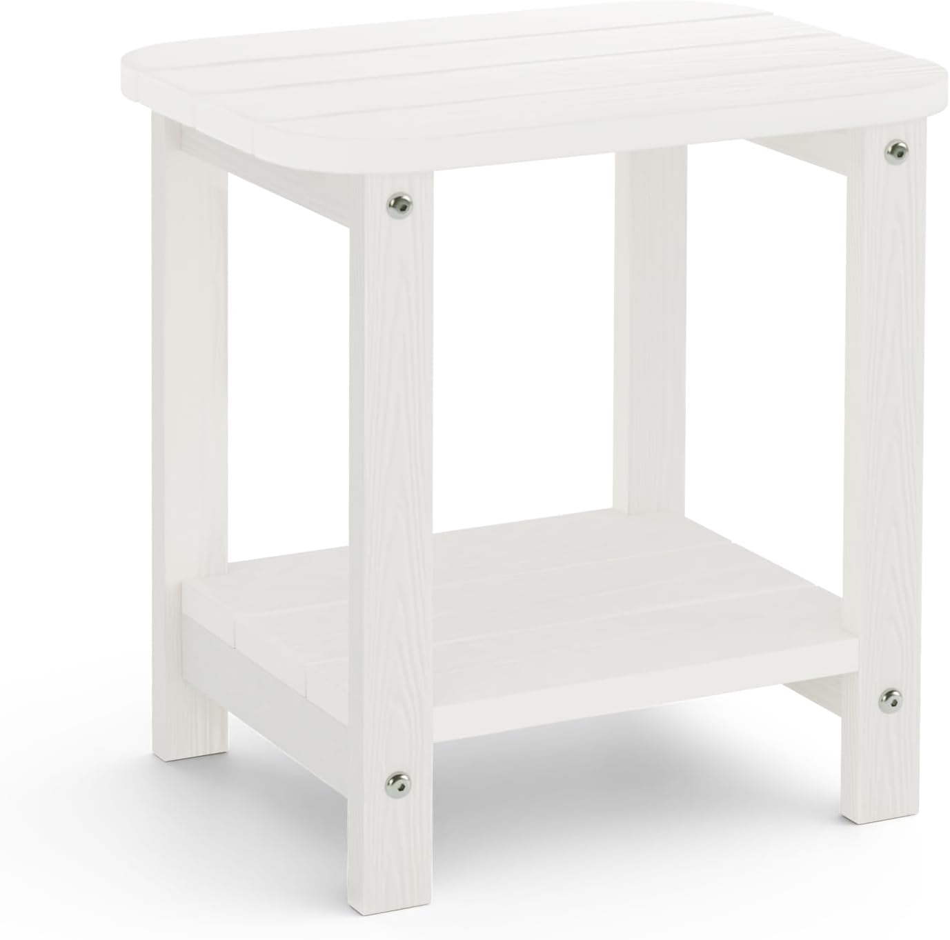 Mesa auxiliar Adirondack 2 niveles 16pulg resistente clima