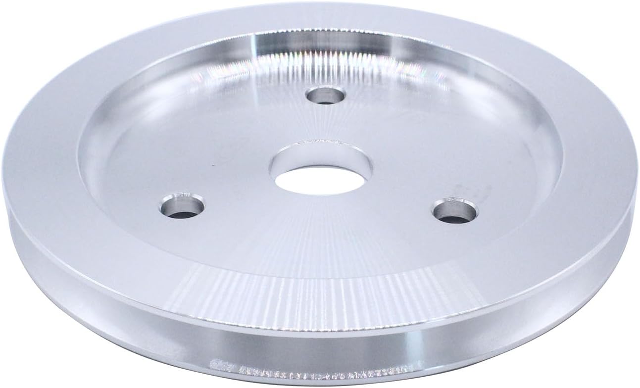 Bomba agua corta aluminio ranura SWP para Chevy SBC 350