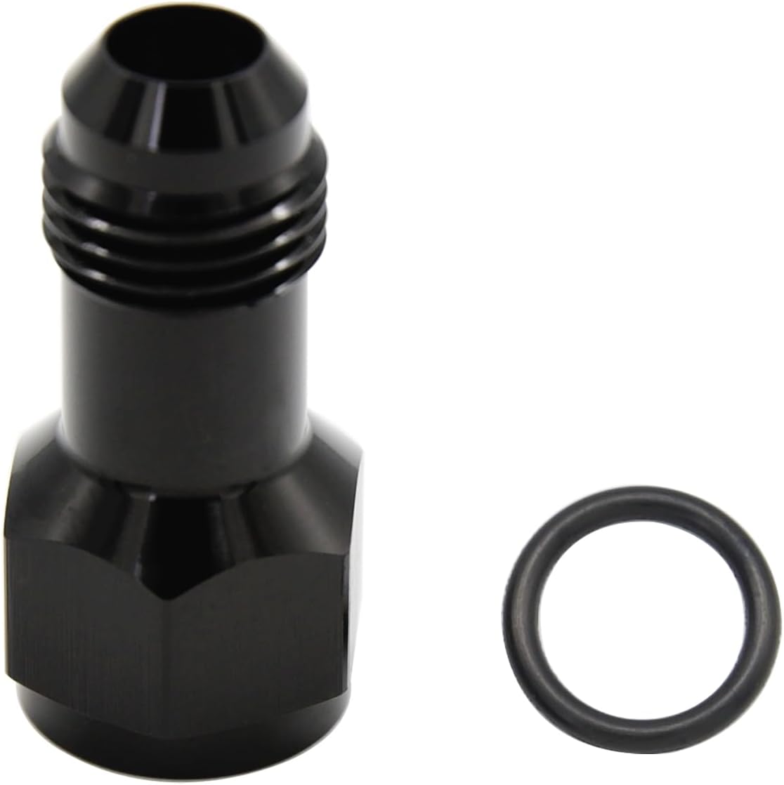 Extensor AN6 aluminio con anillo tórico negro 1.476"