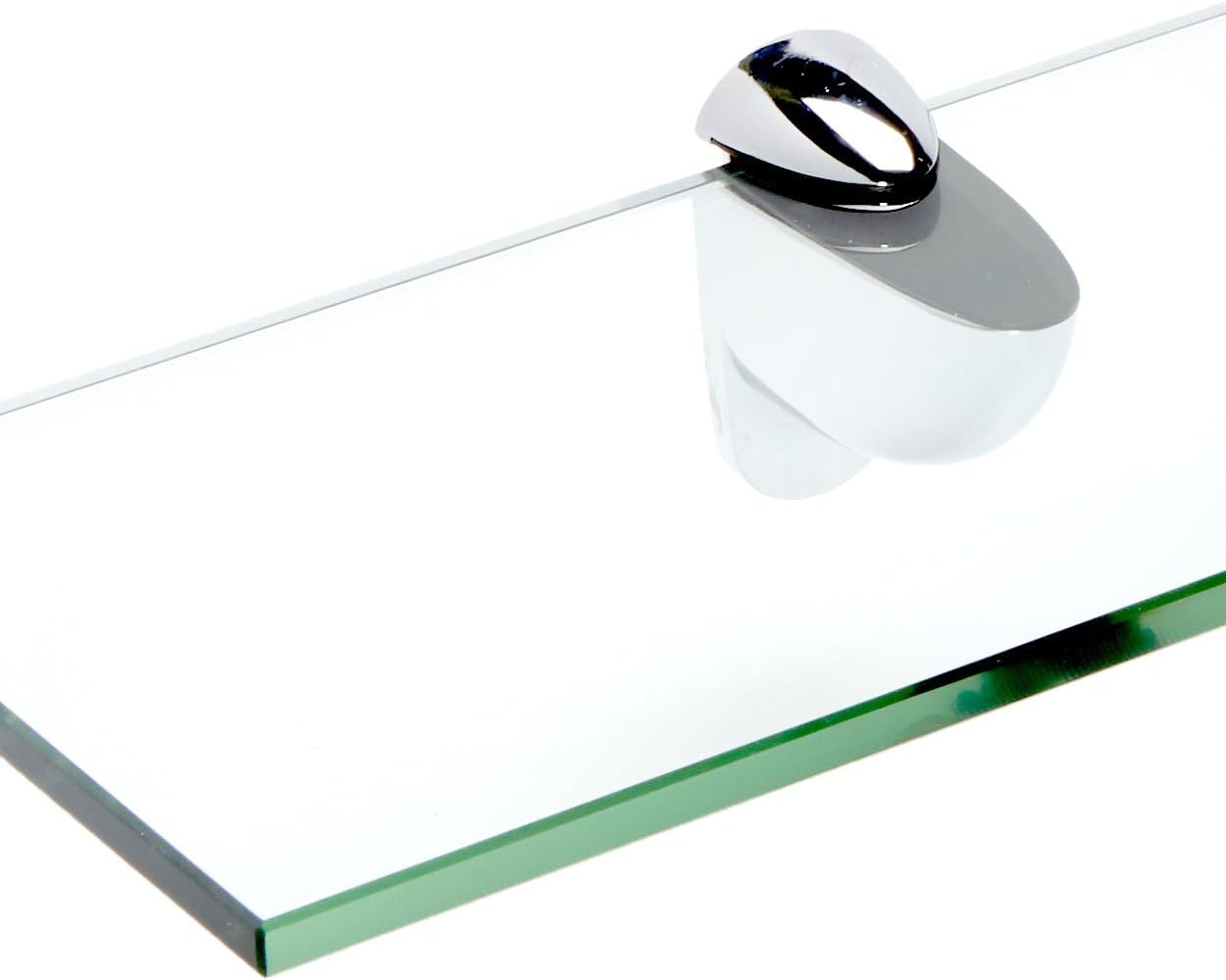 Estante cristal cromado 4.75x21