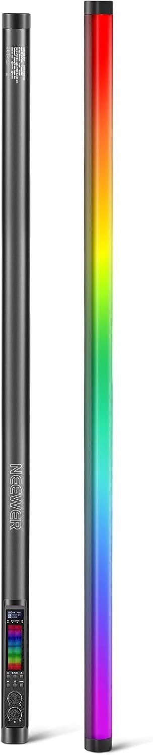 Tubo luz RGBWW 42W tipo vara con control APP 2.4G DMX