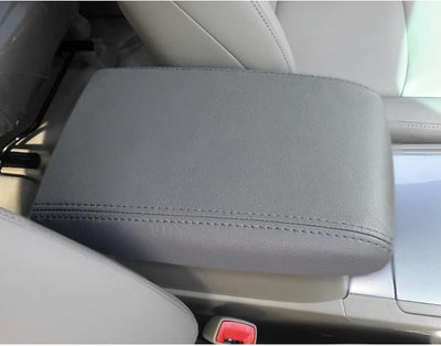 Cubierta consola Toyota Highlander 08-13 cuero gris