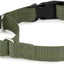 Collar Martingala reflectante para perro XS verde guardabosques
