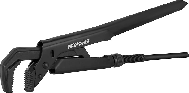Llave tubo sueca ajustable 12pulg mandíbula 90° 1.5pulg
