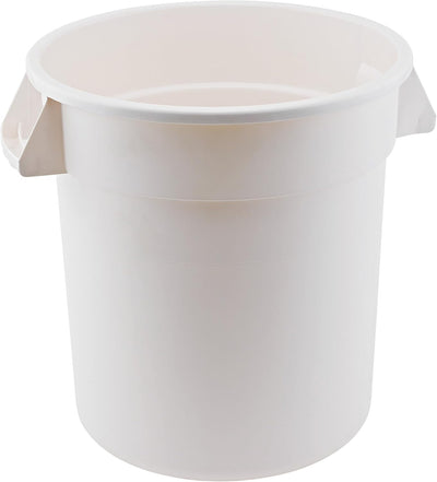 Contenedor basura redondo 20gal color blanco