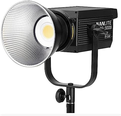 Foco estudio bicolor FS-300B Bluetooth 2.4G montaje Bowens
