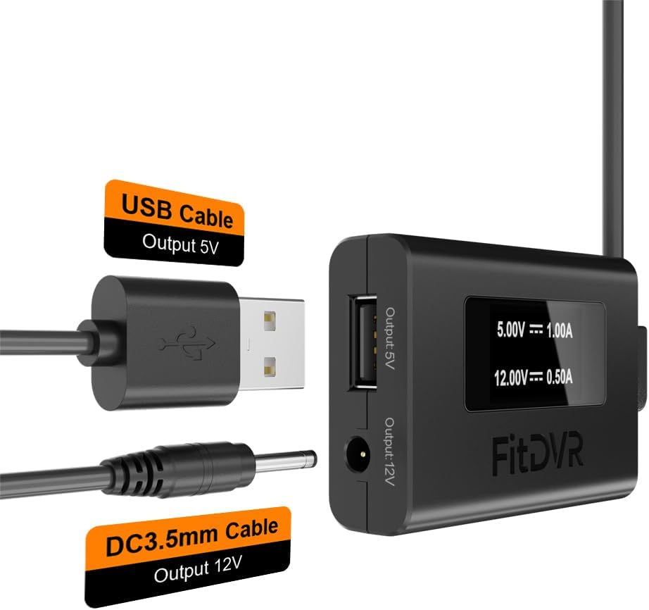 Adaptador corriente cámara tablero Acura MDX 22-24 con USB