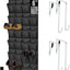 Organiz. zapatos puerta 24 bolsillos malla transpirable