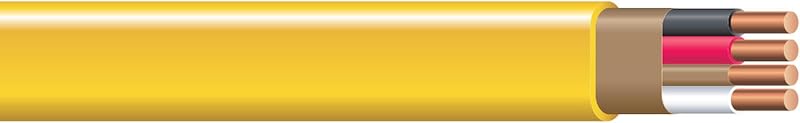 Cable Romex residencial 12 3 conductores 100pies NM-B morado