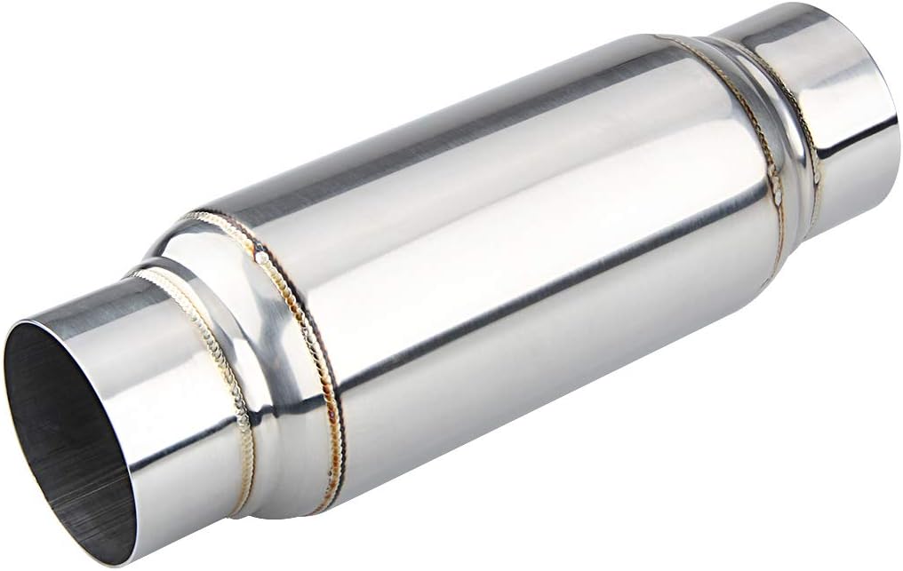 Resonador universal acero inox 12" salida 3"