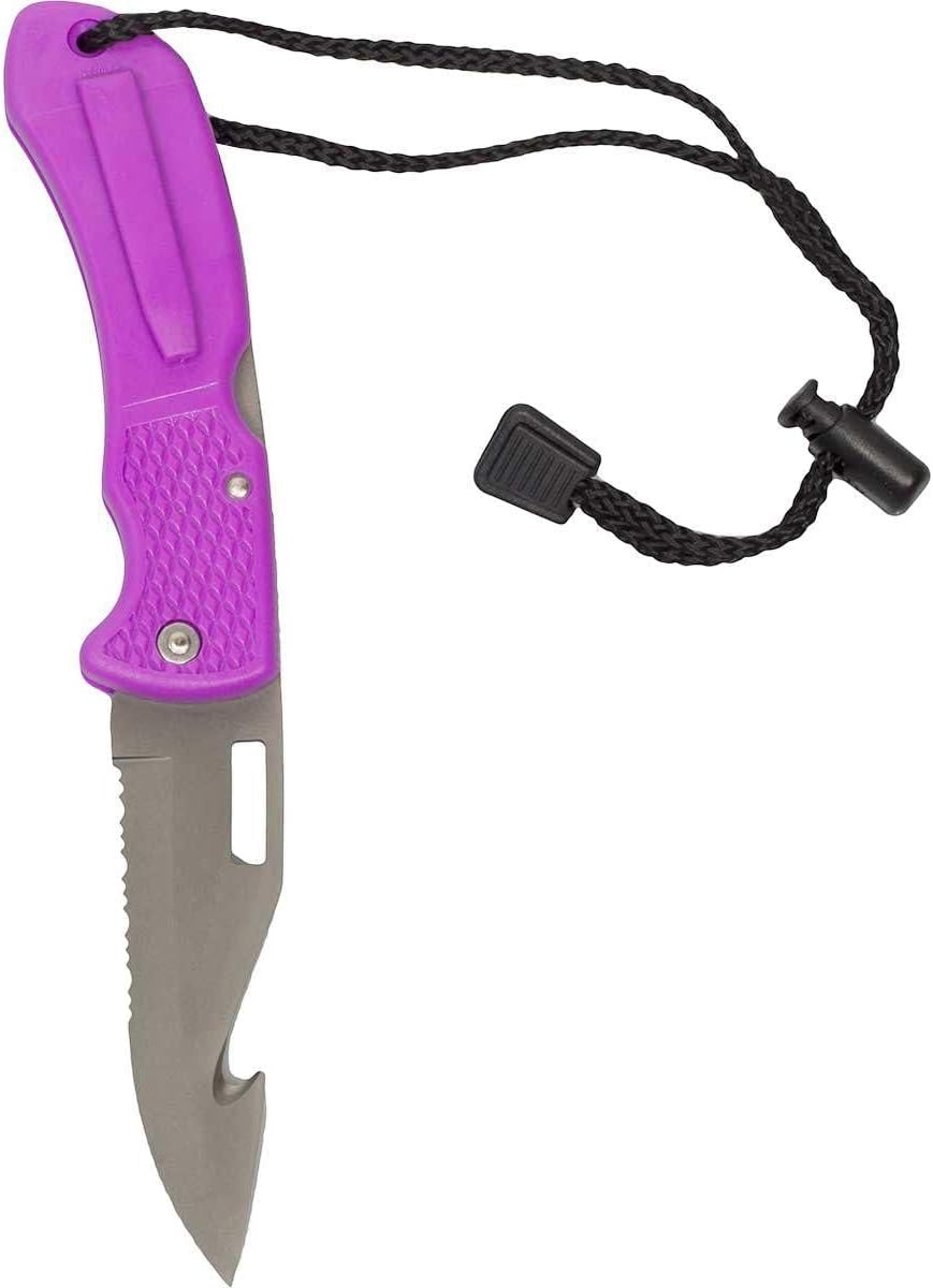 Cuchillo plegable titanio Scuba verde