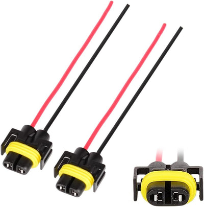 Adaptador hembra Arnés cable faro luz antiniebla 2unids