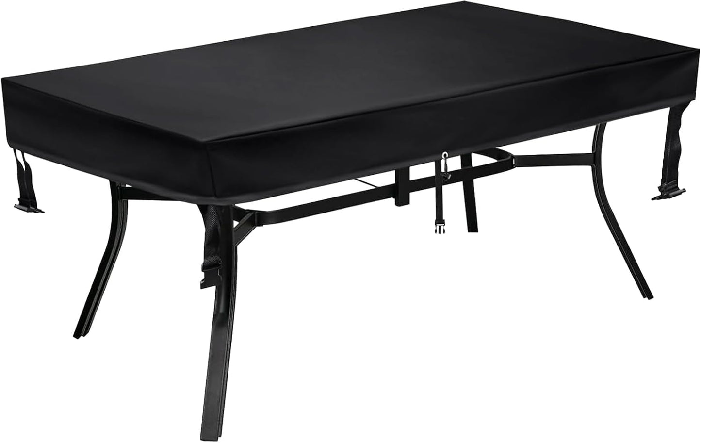 Funda rectangular para mesa exterior 75x40x6 pulg impermeable
