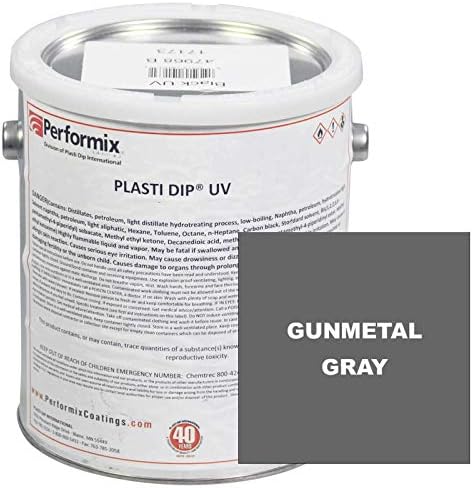 Líquido UV sin diluir 1gal color gris plomizo