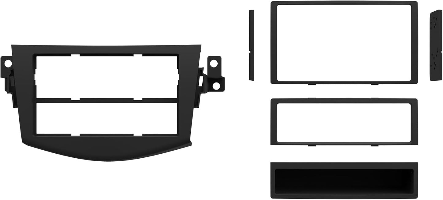 Kit instalación doble DIN para Toyota RAV4 06-09 negro