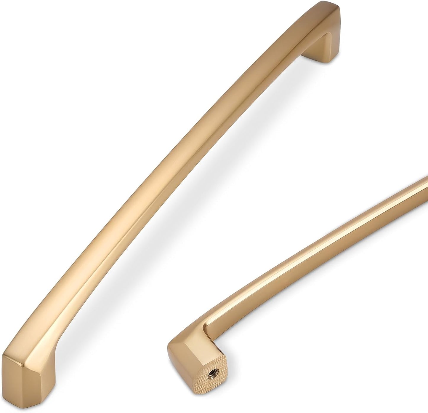 10 Manijas Bronce Champán 7pulg Tiradores Gabinete Cocina